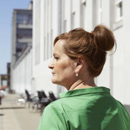 Dorthe Nors. Foto af Petra Kleis, 2018