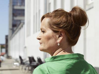 Dorthe Nors. Foto af Petra Kleis, 2018