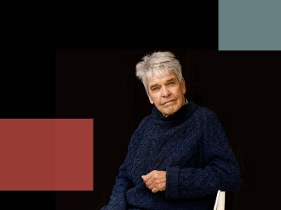 Ib Michael. Foto af Sara Galbiati, Gyldendal Medie, 2024