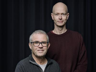 Peter Madsen og Kenneth Bøgh Andersen. Foto af Simon Knudsen